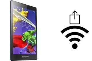 So generieren Sie einen QR-Code mit dem Wifi-Passwort auf einem Lenovo Tab 2 A8-50