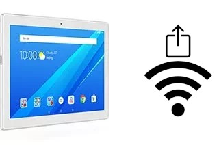 So generieren Sie einen QR-Code mit dem Wifi-Passwort auf einem Lenovo Tab 4 10