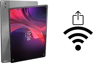 So generieren Sie einen QR-Code mit dem Wifi-Passwort auf einem Lenovo Tab Extreme