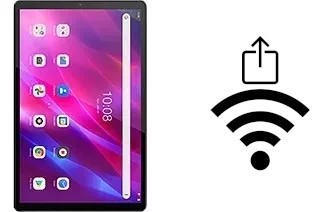 So generieren Sie einen QR-Code mit dem Wifi-Passwort auf einem Lenovo Tab K10