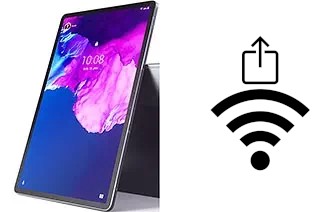 So generieren Sie einen QR-Code mit dem Wifi-Passwort auf einem Lenovo Tab P11 Pro