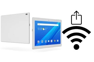 So generieren Sie einen QR-Code mit dem Wifi-Passwort auf einem Lenovo Tab4 10