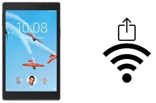 So generieren Sie einen QR-Code mit dem Wifi-Passwort auf einem Lenovo Tab4 8