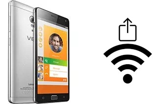 So generieren Sie einen QR-Code mit dem Wifi-Passwort auf einem Lenovo Vibe P1