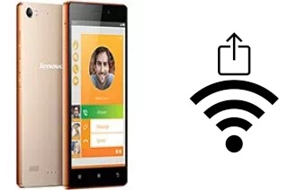 So generieren Sie einen QR-Code mit dem Wifi-Passwort auf einem Lenovo Vibe X2