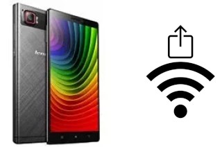 So generieren Sie einen QR-Code mit dem Wifi-Passwort auf einem Lenovo Vibe Z2