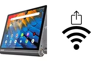 So generieren Sie einen QR-Code mit dem Wifi-Passwort auf einem Lenovo Yoga Smart Tab