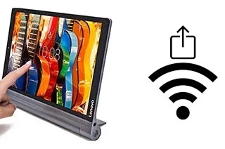 So generieren Sie einen QR-Code mit dem Wifi-Passwort auf einem Lenovo Yoga Tab 3 Pro