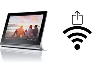 So generieren Sie einen QR-Code mit dem Wifi-Passwort auf einem Lenovo Yoga Tablet 2 8.0