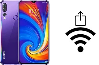 So generieren Sie einen QR-Code mit dem Wifi-Passwort auf einem Lenovo Z5s