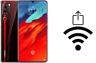 So generieren Sie einen QR-Code mit dem Wifi-Passwort auf einem Lenovo Z6 Pro