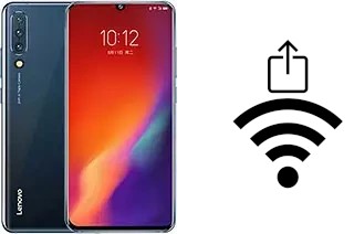 So generieren Sie einen QR-Code mit dem Wifi-Passwort auf einem Lenovo Z6