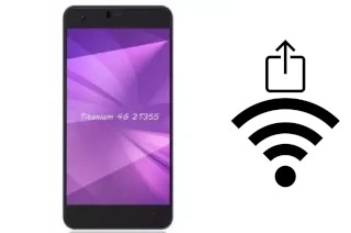 So generieren Sie einen QR-Code mit dem Wifi-Passwort auf einem Leotec Titanium 2T355