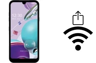 So generieren Sie einen QR-Code mit dem Wifi-Passwort auf einem LG Aristo 5