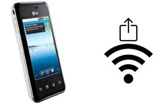 So generieren Sie einen QR-Code mit dem Wifi-Passwort auf einem LG Optimus Chic E720