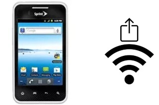 So generieren Sie einen QR-Code mit dem Wifi-Passwort auf einem LG Optimus Elite LS696