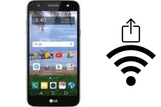 So generieren Sie einen QR-Code mit dem Wifi-Passwort auf einem LG Fiesta LTE