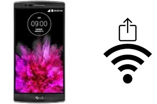 So generieren Sie einen QR-Code mit dem Wifi-Passwort auf einem LG G Flex2