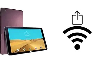 So generieren Sie einen QR-Code mit dem Wifi-Passwort auf einem LG G Pad II 10.1