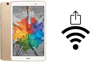 So generieren Sie einen QR-Code mit dem Wifi-Passwort auf einem LG G Pad X 8.0