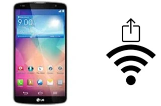 So generieren Sie einen QR-Code mit dem Wifi-Passwort auf einem LG G Pro 2