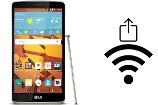 So generieren Sie einen QR-Code mit dem Wifi-Passwort auf einem LG G Stylo