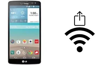 So generieren Sie einen QR-Code mit dem Wifi-Passwort auf einem LG G Vista (CDMA)