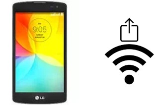 So generieren Sie einen QR-Code mit dem Wifi-Passwort auf einem LG G2 Lite