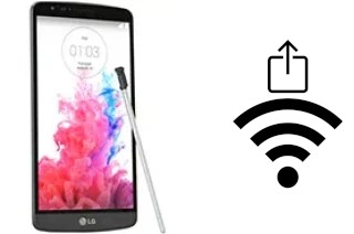 So generieren Sie einen QR-Code mit dem Wifi-Passwort auf einem LG G3 Stylus