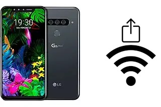 So generieren Sie einen QR-Code mit dem Wifi-Passwort auf einem LG G8s ThinQ