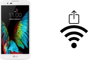 So generieren Sie einen QR-Code mit dem Wifi-Passwort auf einem LG K10 LTE