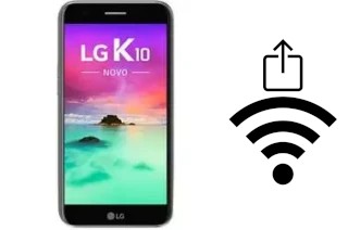 So generieren Sie einen QR-Code mit dem Wifi-Passwort auf einem LG K10 Novo