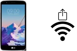 So generieren Sie einen QR-Code mit dem Wifi-Passwort auf einem LG K10 Pro