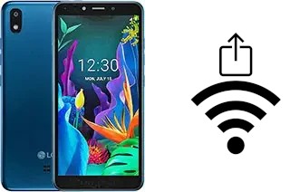 So generieren Sie einen QR-Code mit dem Wifi-Passwort auf einem LG K20 (2019)