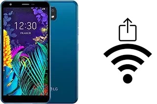 So generieren Sie einen QR-Code mit dem Wifi-Passwort auf einem LG K30 (2019)