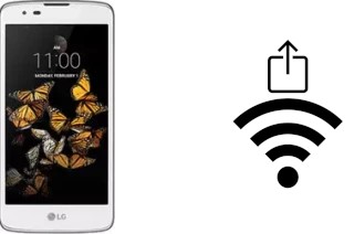 So generieren Sie einen QR-Code mit dem Wifi-Passwort auf einem LG K8 4G