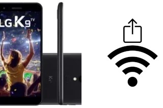 So generieren Sie einen QR-Code mit dem Wifi-Passwort auf einem LG K9 TV