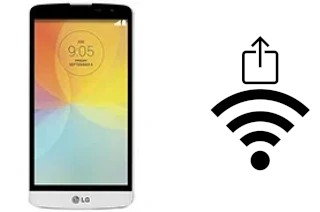 So generieren Sie einen QR-Code mit dem Wifi-Passwort auf einem LG L Bello