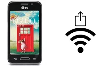 So generieren Sie einen QR-Code mit dem Wifi-Passwort auf einem LG L40 D160