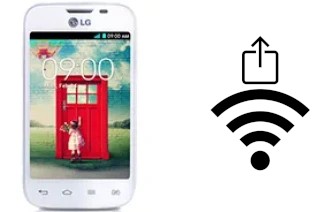 So generieren Sie einen QR-Code mit dem Wifi-Passwort auf einem LG L40 Dual D170