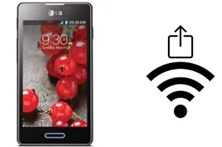 So generieren Sie einen QR-Code mit dem Wifi-Passwort auf einem LG Optimus L5 II E460