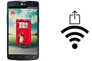 So generieren Sie einen QR-Code mit dem Wifi-Passwort auf einem LG L80 Dual