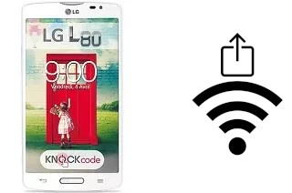 So generieren Sie einen QR-Code mit dem Wifi-Passwort auf einem LG L80