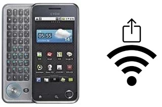 So generieren Sie einen QR-Code mit dem Wifi-Passwort auf einem LG Optimus Q LU2300