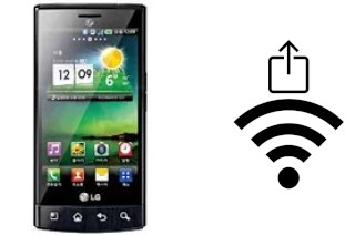 So generieren Sie einen QR-Code mit dem Wifi-Passwort auf einem LG Optimus Mach LU3000