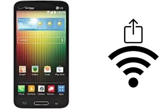 So generieren Sie einen QR-Code mit dem Wifi-Passwort auf einem LG Lucid 3 VS876