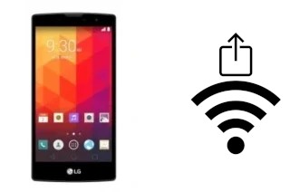 So generieren Sie einen QR-Code mit dem Wifi-Passwort auf einem LG Magna LTE