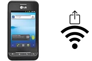 So generieren Sie einen QR-Code mit dem Wifi-Passwort auf einem LG Optimus 2 AS680