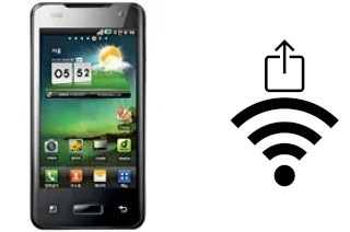 So generieren Sie einen QR-Code mit dem Wifi-Passwort auf einem LG Optimus 2X SU660