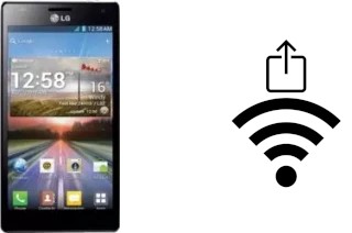 So generieren Sie einen QR-Code mit dem Wifi-Passwort auf einem LG Optimus 4X HD